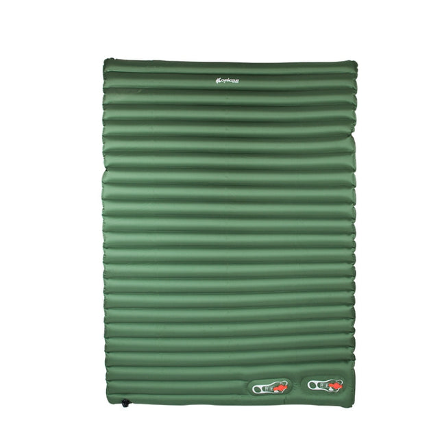 CHANODUG 4028 Outdoor Camping Double TPU Inflatable Mattress(Green)-garmade.com