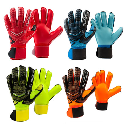 Ailsports ST5511 1 Pair Goalkeeper Thicken Latex Fingers Protection Gloves, Size: 11(Red)-garmade.com