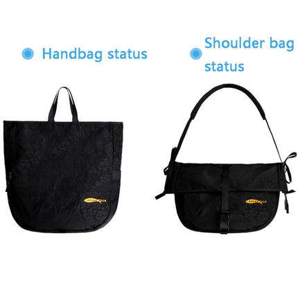 AFISHTOUR FC2001L Leisure Waterproof Messenger Bag, Size: Small (Black)-garmade.com