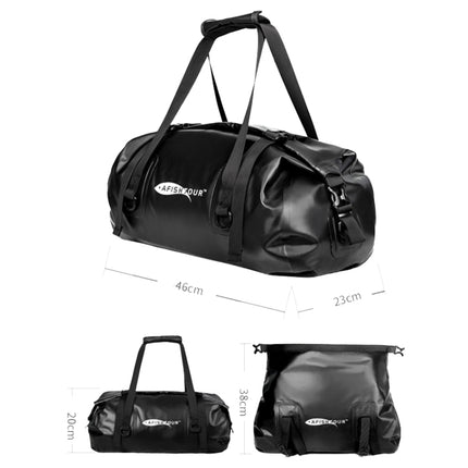 AFISHTOUR FW2066 20L Outdoor Sports Bike Rear Rack Bag(Black)-garmade.com