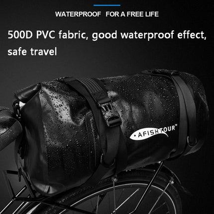 AFISHTOUR FW2066 20L Outdoor Sports Bike Rear Rack Bag(Black)-garmade.com