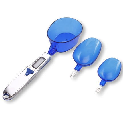 500g / 0.1g Kitchen Scale Electronic Measuring Spoon Scale With Three Spoons-garmade.com