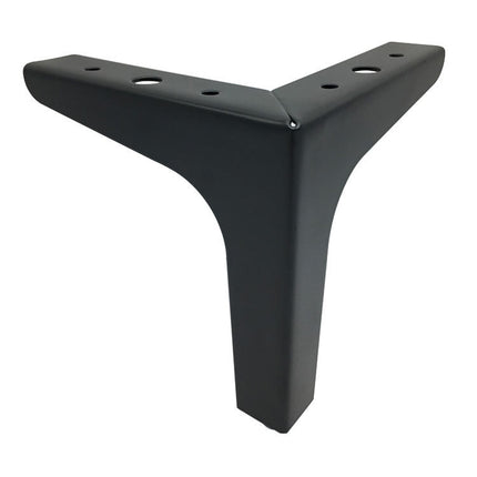 LH-J0016 Metal TV Cabinet Sofa Leg, Height: 13cm(Matte Black)-garmade.com