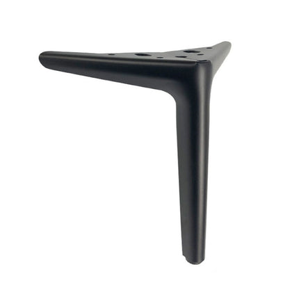 LH-XY-0010 Sofa Cabinet Metal Leg Furniture Leg, Height: 12cm(Matte Black)-garmade.com