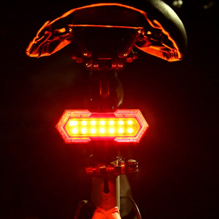 BG-2024 Bicycle Wireless Remote Control Steering Taillight(Red)-garmade.com
