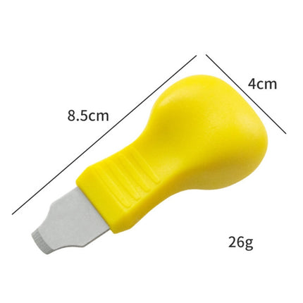 10 PCS Watch Rear Cover Tapping Knife Watch Opener, Style: Yellow Wide Mouth-garmade.com