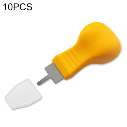 10 PCS Watch Rear Cover Tapping Knife Watch Opener, Style: Orange Flat-blade Mouth-garmade.com