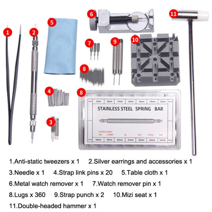 390 in 1 Metal Watch Chain Remover Set(As Show)-garmade.com