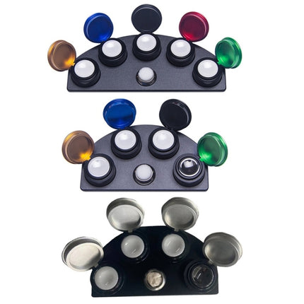Full Metal Spot Oil Cup Stand Oiler Watch Repair Tool, Style: Four Oils Cups Colorful-garmade.com