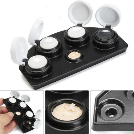 Full Metal Spot Oil Cup Stand Oiler Watch Repair Tool, Style: Five Oils Cups Colorful-garmade.com