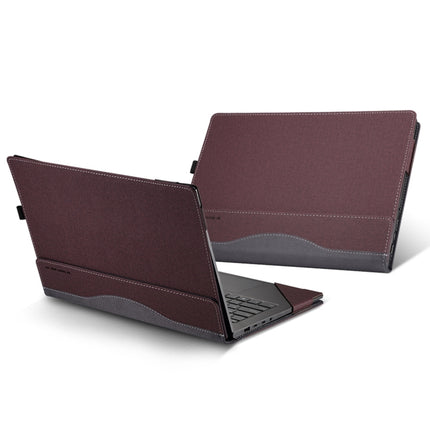 Laptop Anti-Drop Protective Case For Lenovo Thinkbook 15 2021(Wine Red)-garmade.com