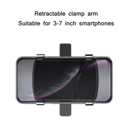BY-965 Car Dashboard 360 Degree Rotation Navigation Phone Holder(Automatic Lock)-garmade.com
