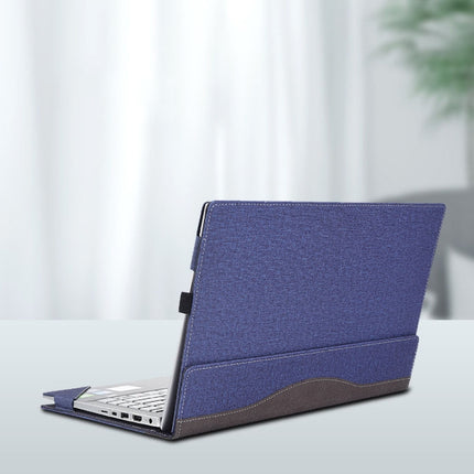 Laptop Anti-Drop Protective Case For HP Pavilion 14(Deep Blue)-garmade.com
