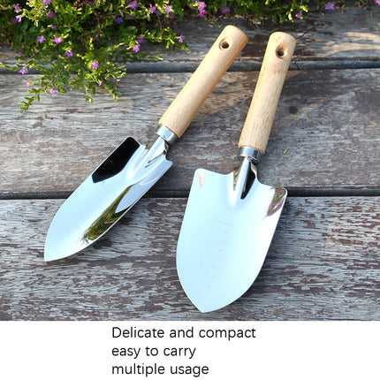 2 PCS LC520 Household Weed Ripper Seedling Transplanter, Specification: Three-tooth Harrow-garmade.com