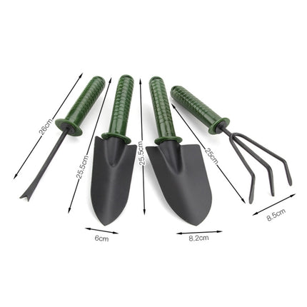 2 Sets LC-2002 Garden Fork Plastic Hand Garden Tools(4 In 1)-garmade.com