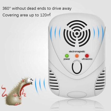 DC-9001 Household Electronic Mouse Repeller, Specification: US Plug(White)-garmade.com