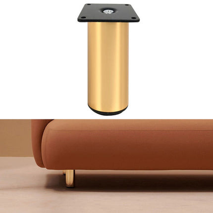 LH-OU050 Thickened Stainless Steel Furniture Support Legs, Height: 10cm(Rose Gold)-garmade.com