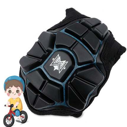 Meroca Children Balance Bike Handle Protective Cover(Black Orange)-garmade.com