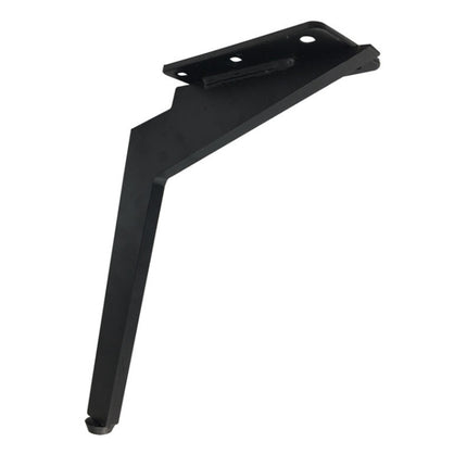 LH-DJ08 Adjustable Knife Shape Metal Furniture Support Legs, Height: 14.5cm(Matte Black)-garmade.com