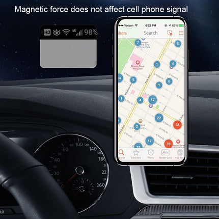 TOPFREE Astronaut Car Bracket Magnetic Adhesive Paste Navigation Car Phone Bracket(White)-garmade.com