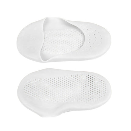 3 Pairs Porous Comfortable Breathable Foot Protection Socks, Size: L(White)-garmade.com