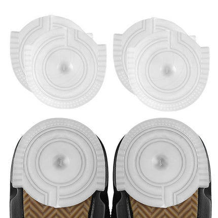 2 Pairs Sole Wear-Resistant Rubber Cuttable Sports Anti-Slip Sticker, Size: No.0 40 Yards(Transparent )-garmade.com
