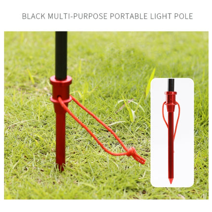 Outdoor Camping Folding Light Pole Fixing Bracket, Spec: Single Hook-garmade.com