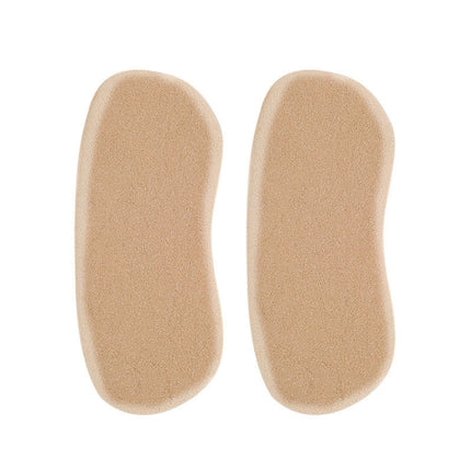 10 Pairs High Heel Shoes Thickened Anti-Wear Foot Half Size Pads, Size: 2mm(Skin Color)-garmade.com