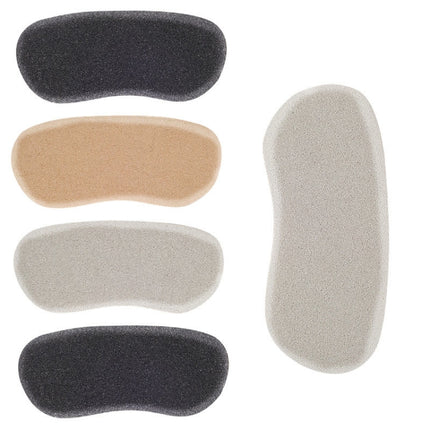 10 Pairs High Heel Shoes Thickened Anti-Wear Foot Half Size Pads, Size: 2mm(Grey)-garmade.com