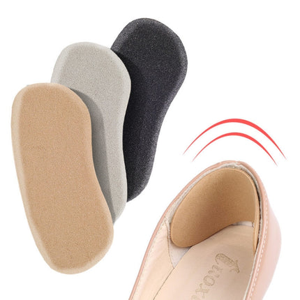 10 Pairs High Heel Shoes Thickened Anti-Wear Foot Half Size Pads, Size: 2mm(Skin Color)-garmade.com