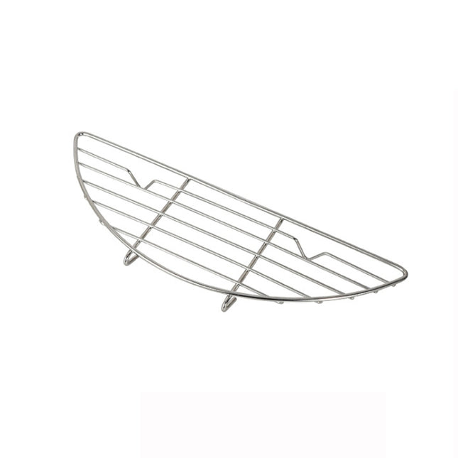 304 Stainless Steel Camping BBQ Frying Pan Steaming Rack, Size: 26x8.5cm-garmade.com