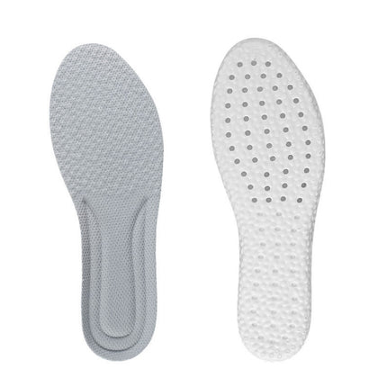 2 Pairs Lightweight Porous Breathable Full Pad, Size: 45/46(Grey)-garmade.com