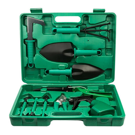 YL025 Potted Gardening Tool Set, Specification: 10 PCS / Set (Green)-garmade.com