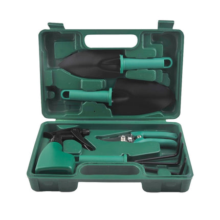 YL025 Potted Gardening Tool Set, Specification: 5 PCS / Set (Green)-garmade.com