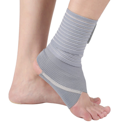 Outdoor Anti-sprain Bandage Compression Ankle Support For Men and Women(Grey)-garmade.com