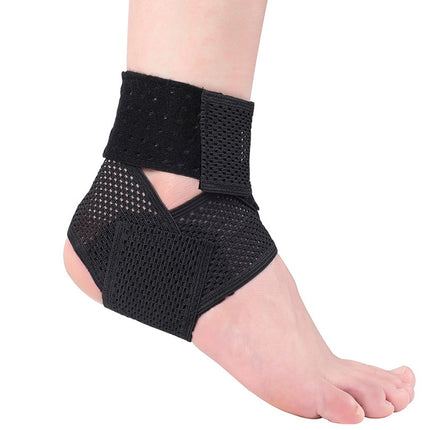 Summer Thin Type Anti-Twist Injury Sweat-Absorbent Breathable Strap Ankle Support(M)-garmade.com