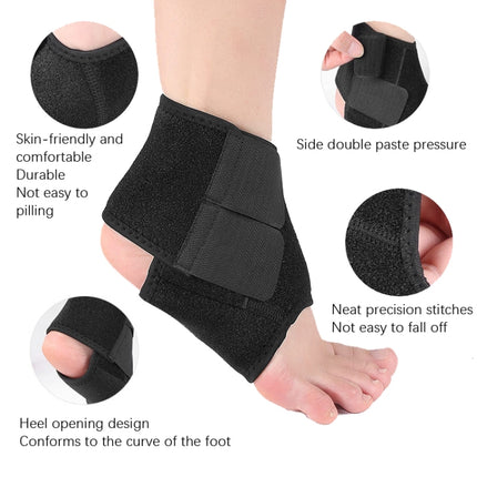 2 PCS Outdoor Sports Anti-Strained Fixed Rehabilitation Ankle Support, Size: S Left-garmade.com