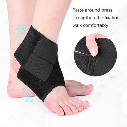 2 PCS Outdoor Sports Anti-Strained Fixed Rehabilitation Ankle Support, Size: M Left-garmade.com