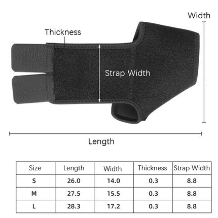 2 PCS Outdoor Sports Anti-Strained Fixed Rehabilitation Ankle Support, Size: M Left-garmade.com