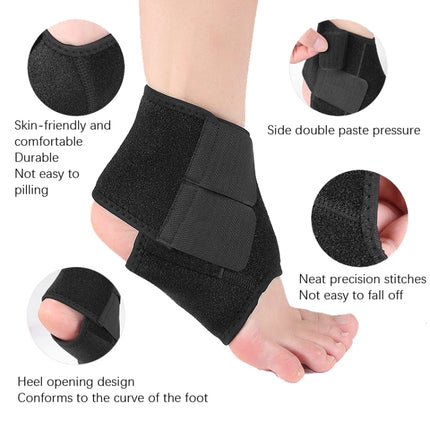 2 PCS Outdoor Sports Anti-Strained Fixed Rehabilitation Ankle Support, Size: L Right-garmade.com