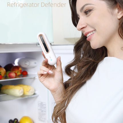 M9 Mini Ozone Sterilizer Home Refrigerator Deodorizer(White)-garmade.com