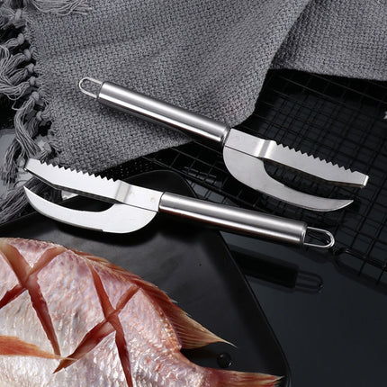 4 PCS Stainless Steel Scraper Fish Maw Knife Gill Planer, Specification: 410 Ordinary-garmade.com