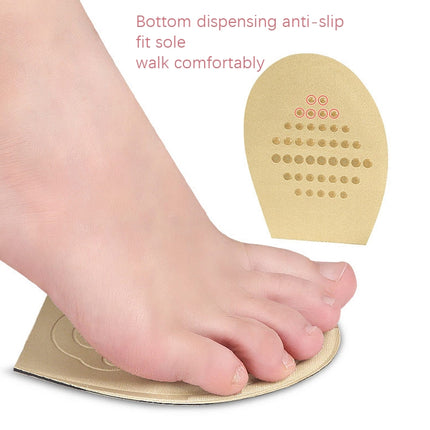 10 Pairs Exercise Adjustment Size Shoes Pads, Style: Female Round Head Black-garmade.com