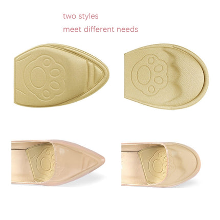 10 Pairs Exercise Adjustment Size Shoes Pads, Style: Female Pointed Tip Black-garmade.com