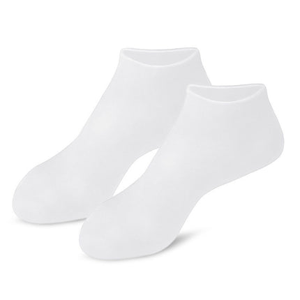2 Pairs Moisturizing And Rejuvenating Sole Function Socks, Size: M(White)-garmade.com