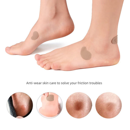 10 PCS High Heel Anti-Wear Foot Shoes Stickers(Skin Color)-garmade.com
