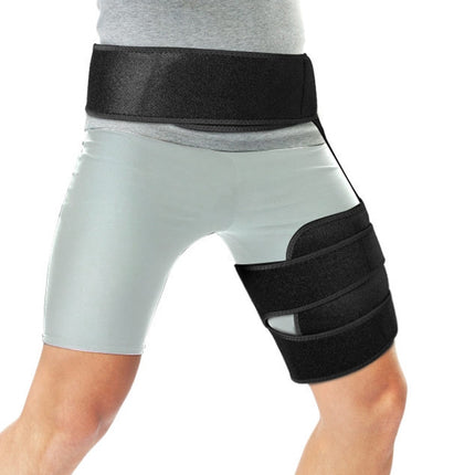 Sports Hiking Thigh Protective Gear(Black)-garmade.com