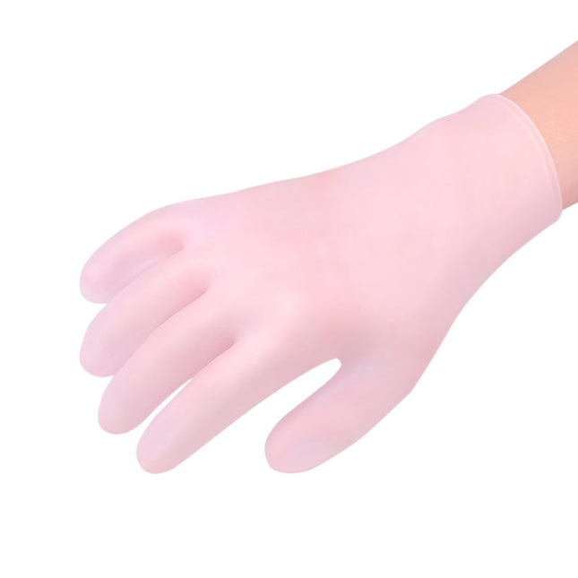 1 Pair Waterproof Sun-Proof Gloves Moisturizing Anti-Crack Handguard, Size: Free Size(Pink)-garmade.com
