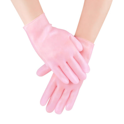 1 Pair Waterproof Sun-Proof Gloves Moisturizing Anti-Crack Handguard, Size: Free Size(White)-garmade.com