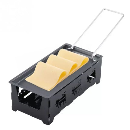 Mini Cheese Grill ,Specification: Steel Handle Black Set-garmade.com